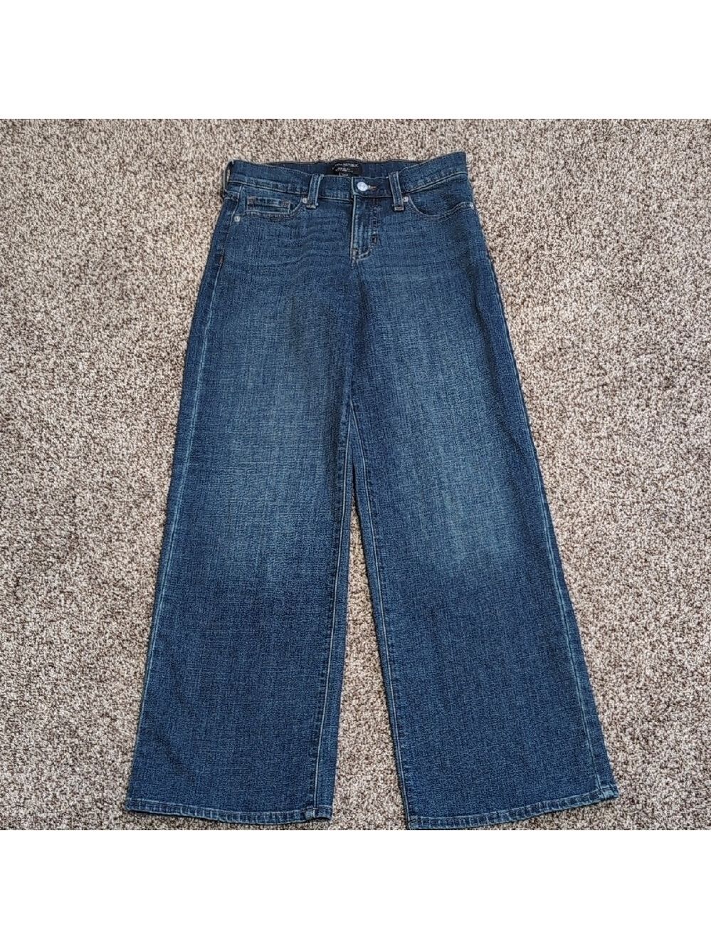 Banana Republic Loose Fit Wide-Leg Women Jeans Size 25